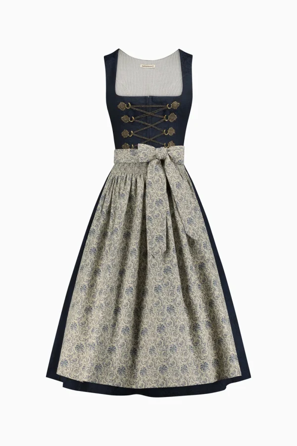 Dirndl^Gottseidank Dirndl Theresa schwarzblau