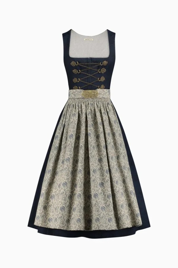 Dirndl^Gottseidank Dirndl Theresa schwarzblau