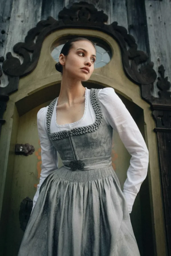 Dirndl^Gottseidank Dirndl Vreni chamois