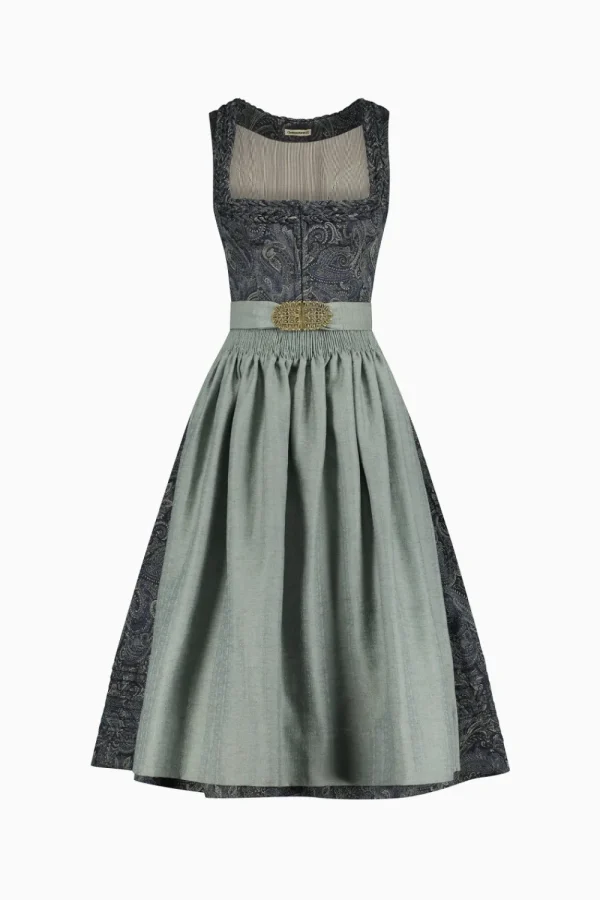 Dirndl^Gottseidank Dirndl Vreni petrolblau