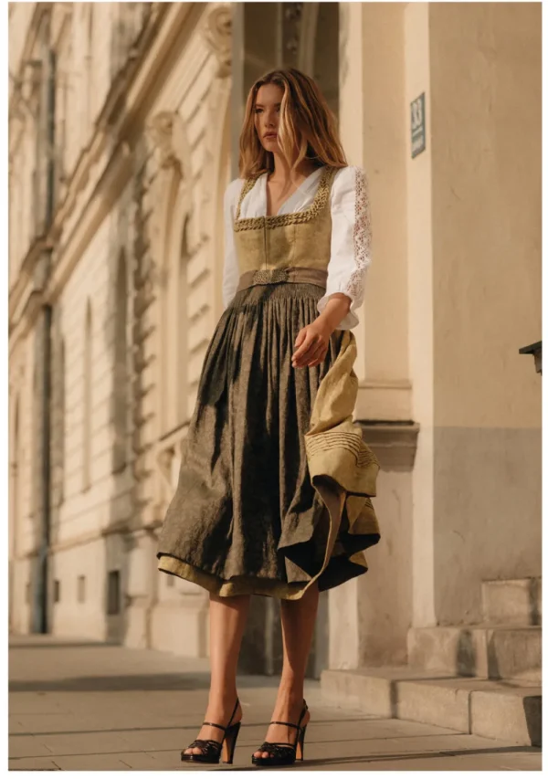 Dirndl^Gottseidank Dirndl VreniB lemongrass