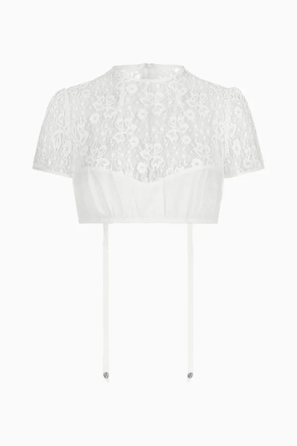 Blusen^Gottseidank Dirndlbluse Ernesta eierschale