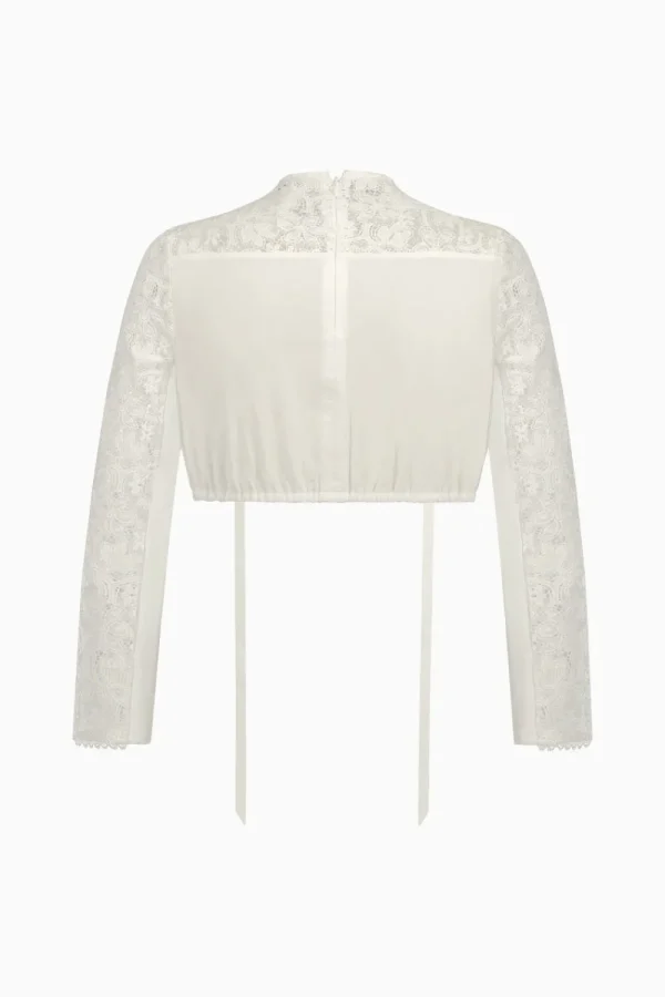 Blusen^Gottseidank Dirndlbluse Ernesta eierschale