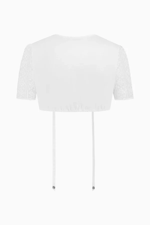 Blusen^Gottseidank Dirndlbluse Palina weiß