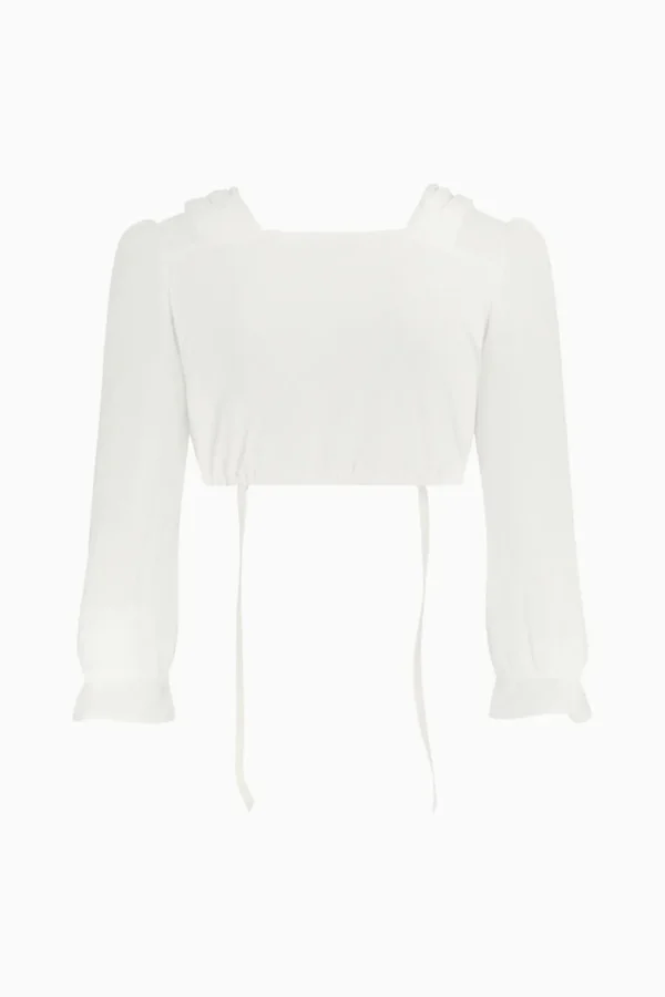 Blusen^Gottseidank Dirndlbluse Simone eierschale