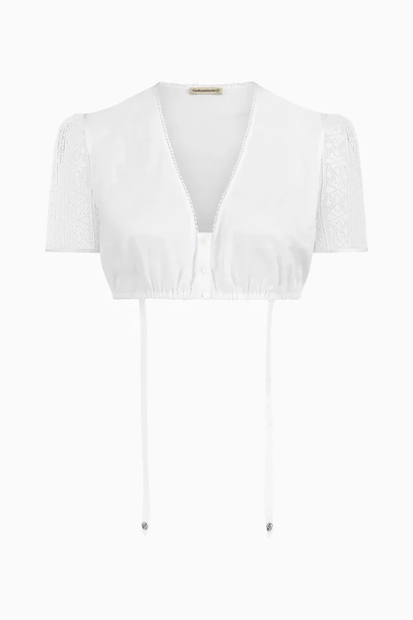 Blusen^Gottseidank Dirndlbluse Sophie weiß
