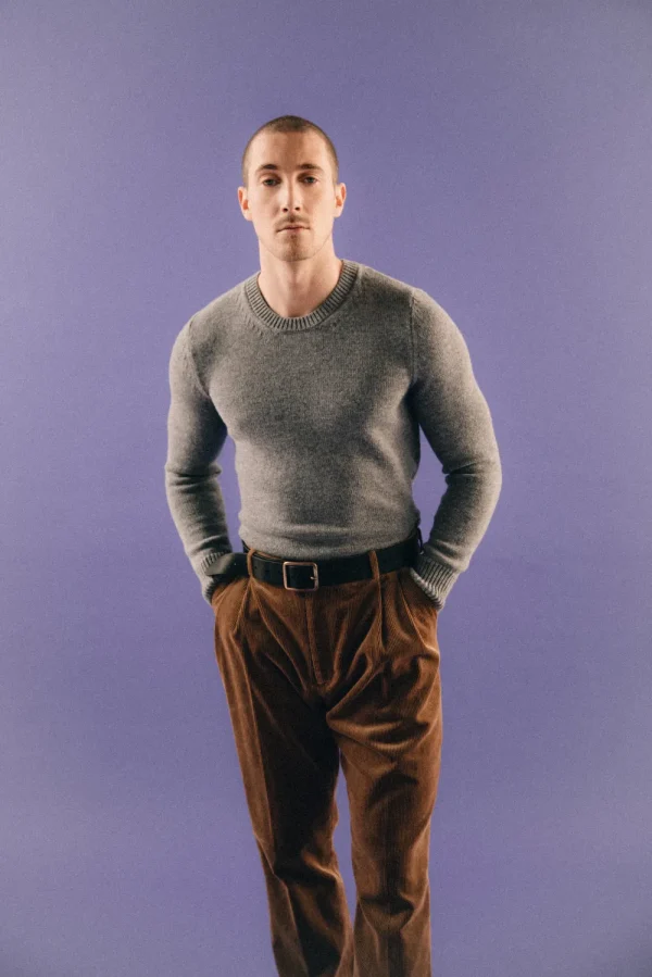 Strick | Strick^Gottseidank Herrenpullover Aaron felsgrau