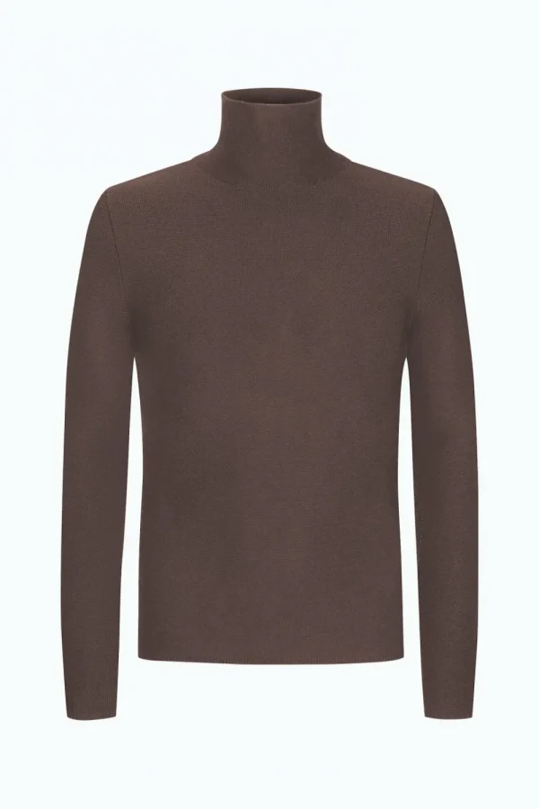 Strick^Gottseidank Herrenpullover Conrad maroni