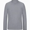 Strick^Gottseidank Herrenpullover Petrus zinngrau