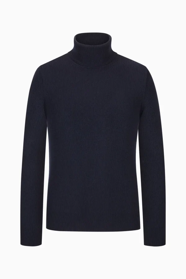 Strick^Gottseidank Herrenpullover Petrus marine