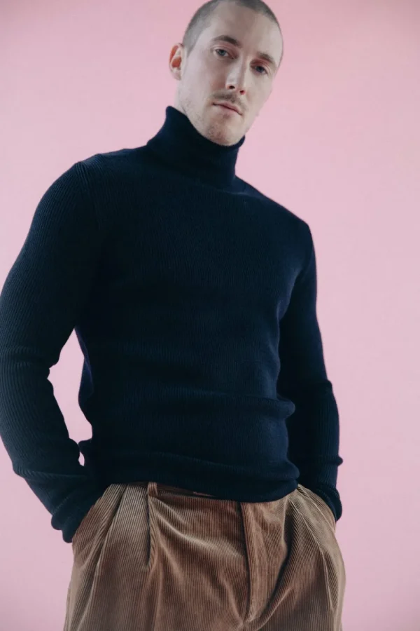Strick^Gottseidank Herrenpullover Petrus marine