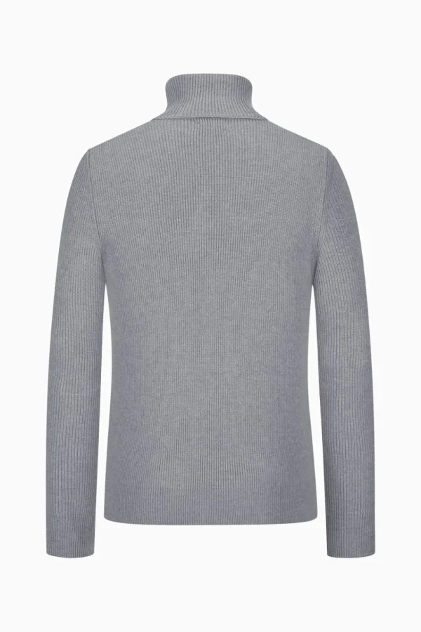 Strick^Gottseidank Herrenpullover Petrus zinngrau