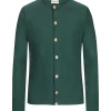 Strick^Gottseidank Herrenstrickjacke Aloisius Uni fichte
