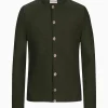 Strick^Gottseidank Herrenstrickjacke Aloisius Uni altoliv