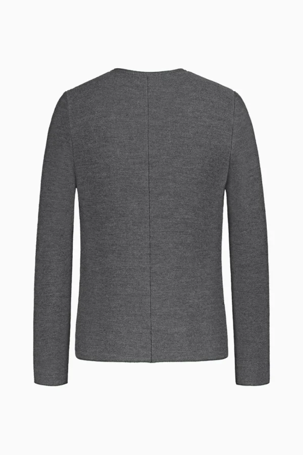 Strick^Gottseidank Herrenstrickjacke Aloisius asphalt