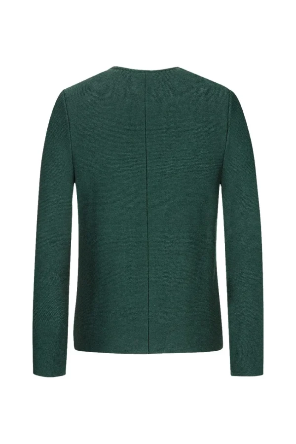 Strick^Gottseidank Herrenstrickjacke Aloisius Uni fichte