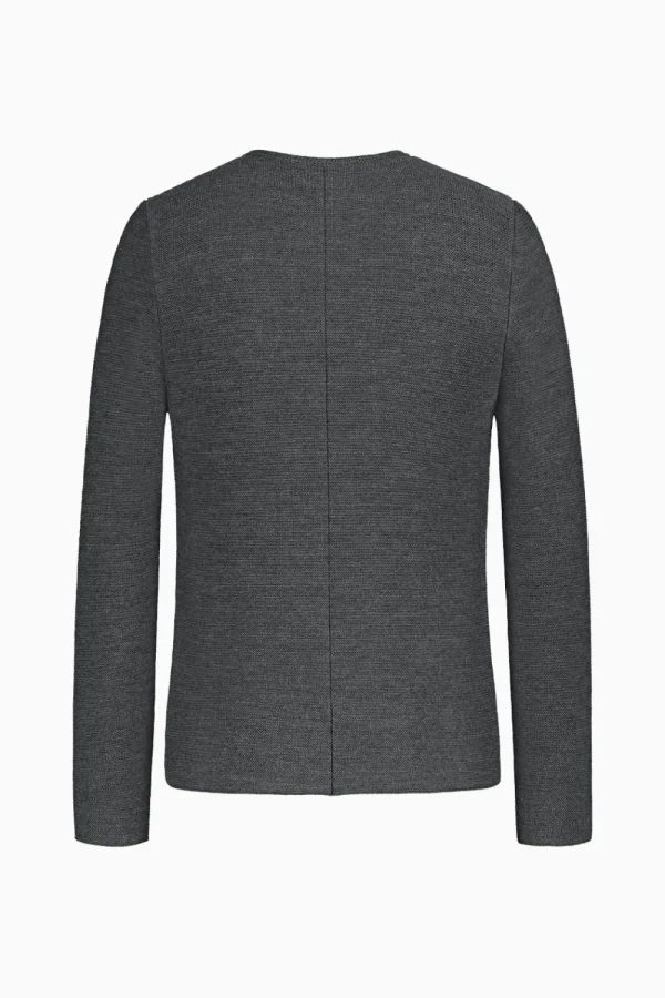 Strick^Gottseidank Herrenstrickjacke Aloisius anthrazit