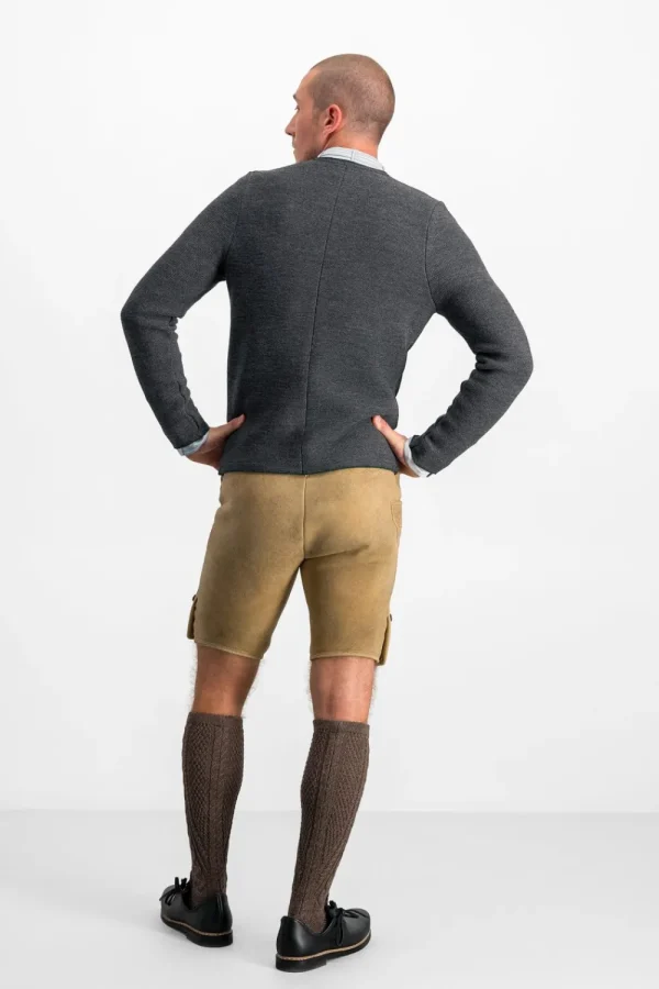 Strick^Gottseidank Herrenstrickjacke Aloisius anthrazit