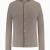 Strick^Gottseidank Herrenstrickjacke Anselm Stein