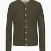 Strick^Gottseidank Herrenstrickjacke Hannes Uni altoliv