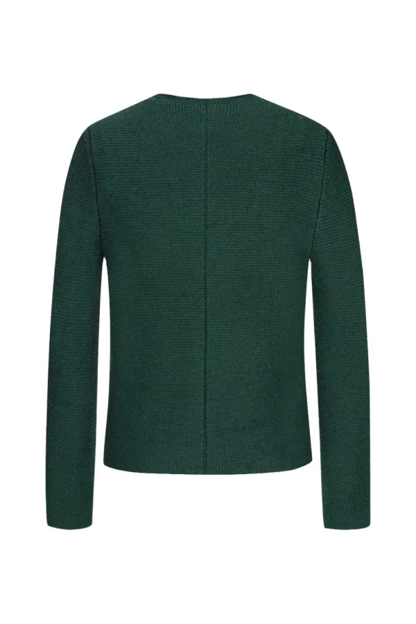 Strick^Gottseidank Herrenstrickjacke Hannes Uni fichte