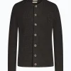 Strick^Gottseidank Herrenstrickjacke Toni Kaffee