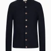 Strick^Gottseidank Herrenstrickjacke Xaver Uni tintenblau