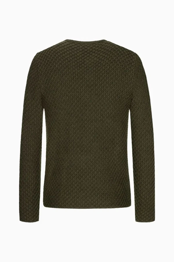 Strick^Gottseidank Herrenstrickjacke Xaver Uni altoliv