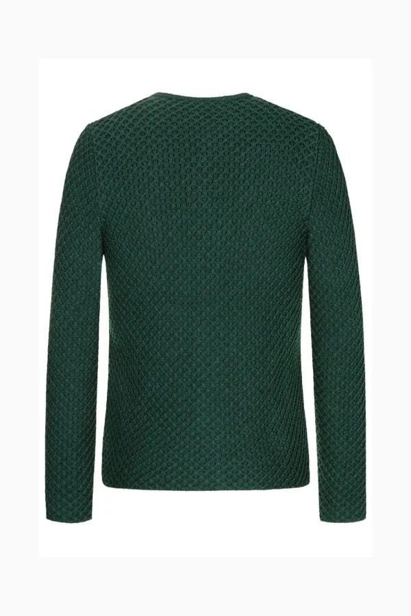 Strick^Gottseidank Herrenstrickjacke Xaver Uni fichte