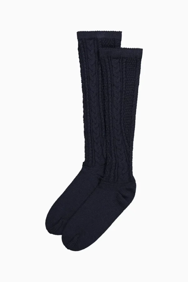 Herrensocken | Strick^Gottseidank Herrenstrümpfe Loisach tintenblau