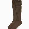 Herrensocken | Strick^Gottseidank Herrenstrümpfe Mühlbach Schoko