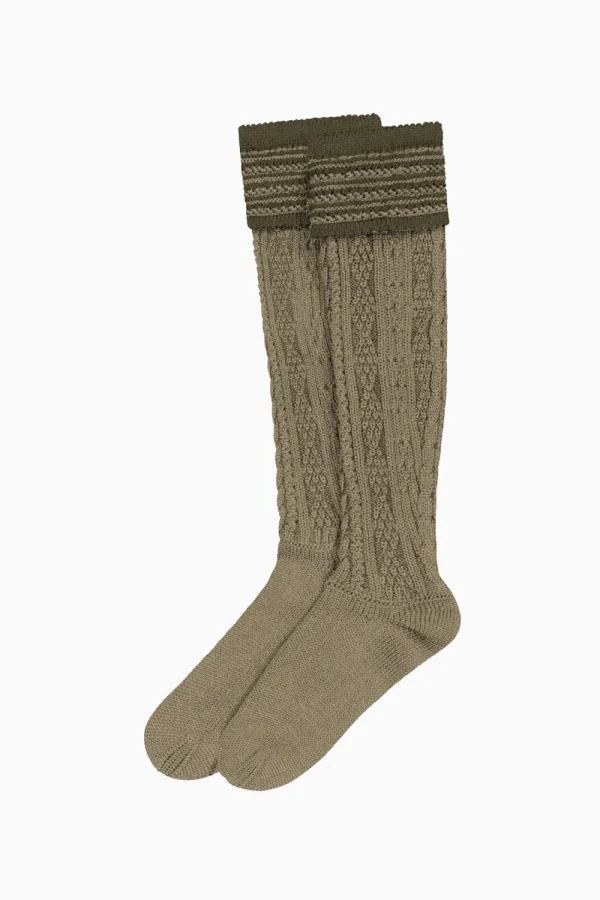 Herrensocken | Strick^Gottseidank Herrenstrümpfe Partnach oliv