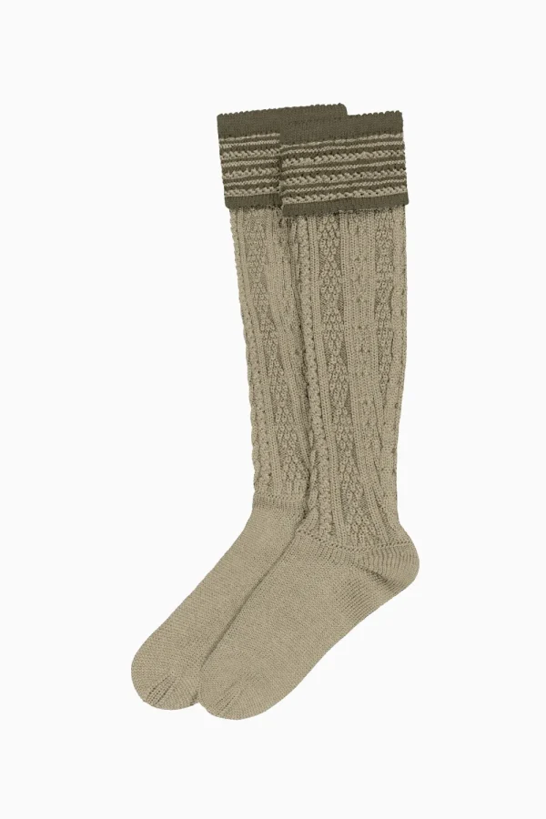 Herrensocken | Strick^Gottseidank Herrenstrümpfe Partnach stein-altoliv