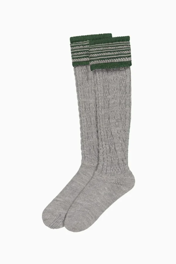 Herrensocken | Strick^Gottseidank Herrenstrümpfe Partnach Kiesel-tanne