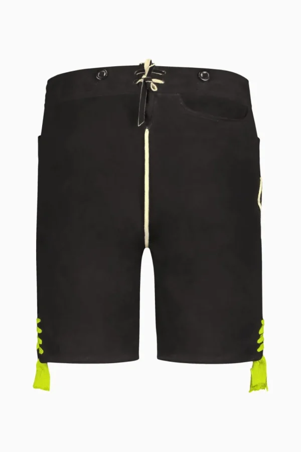 Lederhosen^Gottseidank Lederhose KU07 schwarz