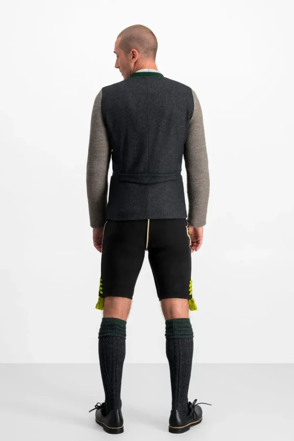 Lederhosen^Gottseidank Lederhose KU07 schwarz