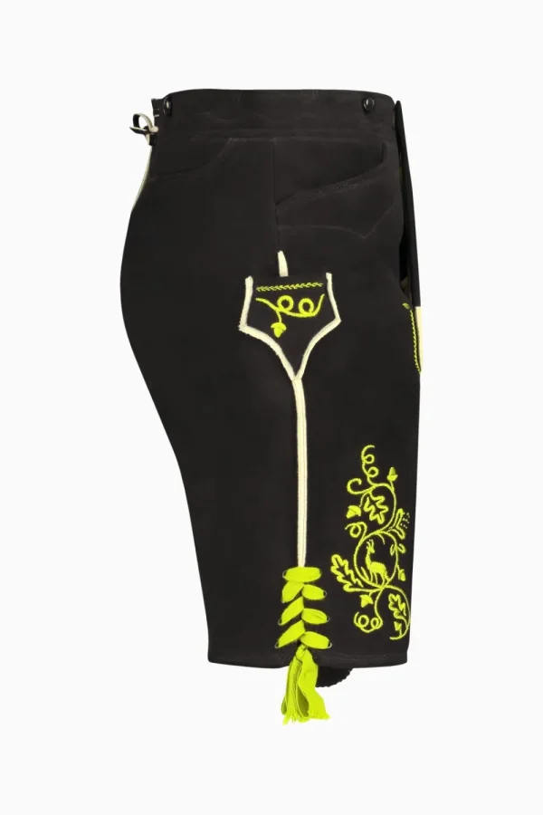 Lederhosen^Gottseidank Lederhose KU07 schwarz