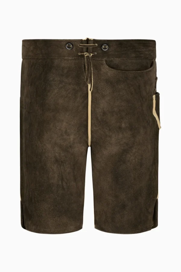 Lederhosen^Gottseidank Lederhose Uffing schwarzmorbid