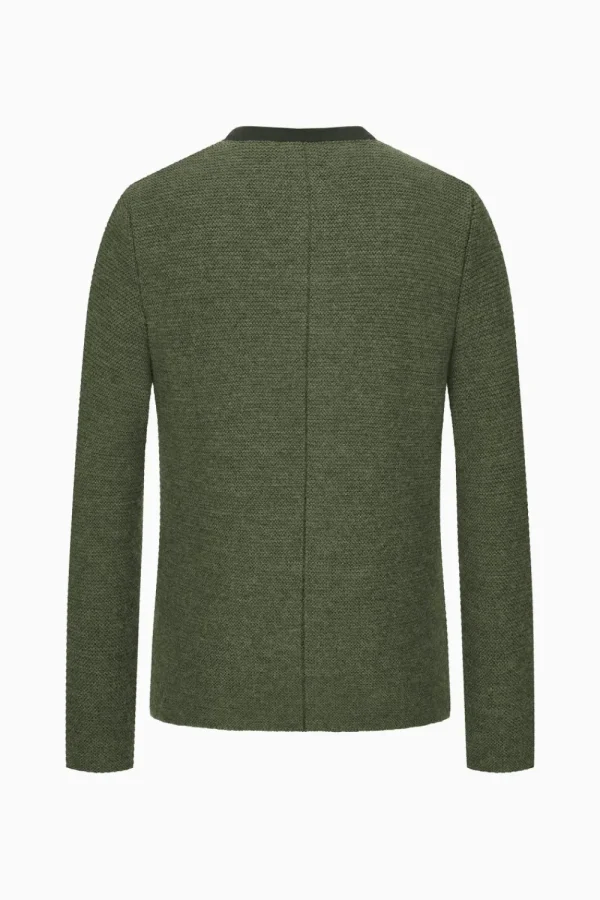 Strick^Gottseidank Strickjacke Michi bronzegrün